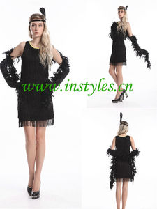 L'assurance commerce $ 2015 instyles adultes dames fille d'aileron 1920 s Costume de déguisement <span class=keywords><strong>Charleston</strong></span> - Product Image 1