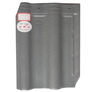 Di vendita caldo 305x400 lucido in ceramica smaltata tegola per le case, <span class=keywords><strong>prezzo</strong></span> lamiera di copertura - Product Image 3