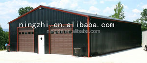Prefabbricata Ondulato di <span class=keywords><strong>Ferro</strong></span> Rivestito di kitset <span class=keywords><strong>garage</strong></span> - Product Image 5