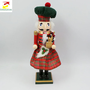 Casse-noisette en bois de Noël pour décorations et cadeaux Produit de décorations de Noël essentiel - Product Image 2
