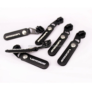 <strong>Fancy</strong> <strong>Zipper</strong> Slider with Printed Tape <strong>Puller</strong> for Garment Woven Tape Cord and <strong>Rubber</strong> Silicone <strong>Puller</strong> - Product Image 4