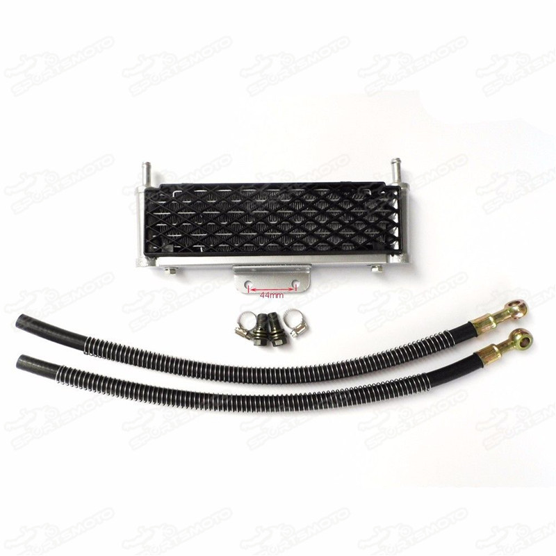 Гоночный велосипед Monkey DAX Gorilla для грязи, питбайка, топливо, бензин, масло, охлаждающий Охлаждающий радиатор, комплект шлангов для охлаждения