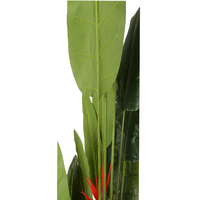 Plantas tropicales Planta hecha a medida Árbol de sentido nórdico 1,3 m Pequeño plátano de viajero artificial