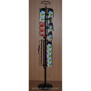 Tùy Chỉnh Nóng Bán Hàng Thép Clips Strip Thực Phẩm Thuyết Trình Cửa Hàng Bán Lẻ Đồ Ăn Nhẹ Treo Kim Loại Hiển Thị Rack - Product Image 5