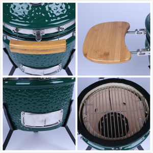 Mini Kamado <span class=keywords><strong>vertical</strong></span> de 12 pouces, fumoir au charbon de bois, <span class=keywords><strong>brasero</strong></span>, barbecue pour l'intérieur - Product Image 6