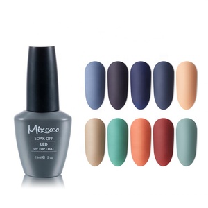 Groothandel Mixcoco Hema Doorweekt Semi-Permanente Esmalte Unas Em En De Gel Polish Salon Leveren Fluwelen Matte Topjas