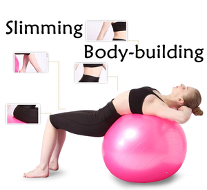Tamaño 100 cm 110 cm anti-burst gimnasio rojo bola conjunto durable ejercicio de yoga pelota de gimnasio <span class=keywords><strong>fitness</strong></span> - Product Image 5