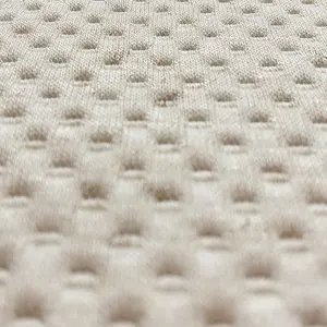 Tissu en lin tricoté à simple conducteur, étoffe de lin tricoté à bas prix