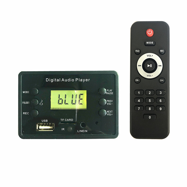JK6608BT PA Recorder Bluetooth Fm Usb LCD Display Mp3 Decoder