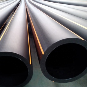 Tubería <span class=keywords><strong>de</strong></span> Gas HDPE PE100 PE80 <span class=keywords><strong>de</strong></span> <span class=keywords><strong>Alta</strong></span> Calidad, Superficie Lisa, Baja Presión, Línea Amarilla, Conexión por Enchufe, ISO9000, Venta al Por Mayor - Product Image 4