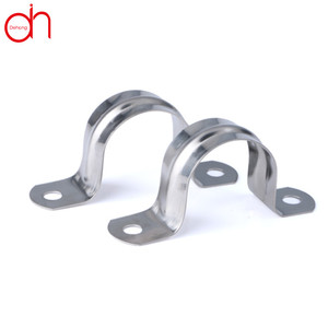 Pince <span class=keywords><strong>de</strong></span> selle pour tuyau en acier inoxydable, qualité supérieure, nouveau design Standard, usine - Product Image 1