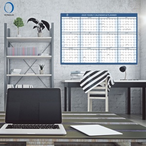 Calendrier mural personnalisé à Double face, calendrier de jour <span class=keywords><strong>2020</strong></span>, stratifié, <span class=keywords><strong>365</strong></span>, 018-1A1 - Product Image 2