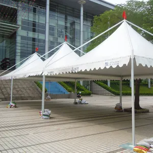 COSCO 户外铝合金模块化 5 m x 5 m 6x6 凉亭帐篷用于车棚