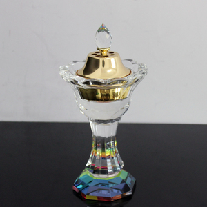 Vendita all'ingrosso di fantasia arabo di cristallo bruciatore di incenso censer - Product Image 6