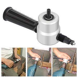 Double Head Sheet <span class=keywords><strong>Metal</strong></span> <span class=keywords><strong>Nibbler</strong></span> Saw Cutter Công Cụ Cắt Điện Khoan Không Khí Khoan Đính Kèm Công Cụ Điện - Product Image 4