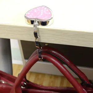 Thiết Kế Mới Thời Trang Gấp Kim Loại Bag Chủ Lady Túi Xách Móc Bảng Hanger - Product Image 1