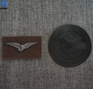 <span class=keywords><strong>Marca</strong></span> personalizada de metal águila logo de cuero de etiquetas para la <span class=keywords><strong>ropa</strong></span> - Product Image 2