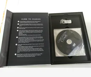 Specialized in producing production CD DVD USB BOOK and hardcover book type box and their assembly packaging services