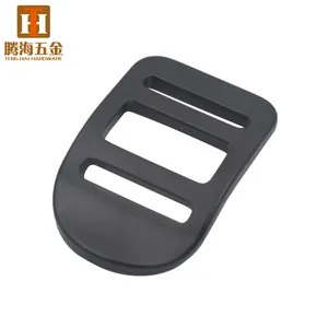 Manufacture custom tension lock anodized aluminum adjusting buckle for straps