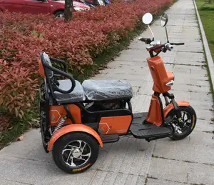 3 Ruote Adulti Sport Outdoor Pieghevole Pneumatico Grasso Trike Recumbent, Pedale Assistere Drift Triciclo elettrico Dalla Cina Fabbricazione