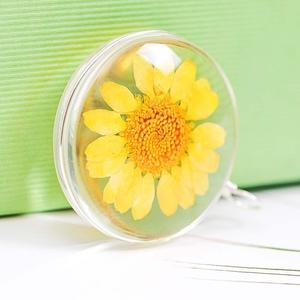 Bella naturale reale secchi monili del pendente del fiore di girasole <span class=keywords><strong>margherita</strong></span> <span class=keywords><strong>collana</strong></span> per i monili delle donne - Product Image 6