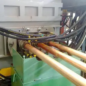 Máquina de fundición continua horizontal de cobre/latón/Alambre de bronce/varilla/hoja