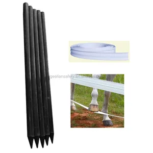 Top Quality Cheap PVC Vinyl Plastic 3 Ranch Rail Used Horse Paddock Fence Panels For Farm Racecourse Field Riding Arena Animal