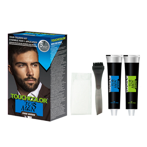 Prodotti di vendita caldi Kit barba per <span class=keywords><strong>uomo</strong></span> <span class=keywords><strong>tintura</strong></span> permanente per barba 15ML veloce <span class=keywords><strong>tintura</strong></span> per <span class=keywords><strong>capelli</strong></span> neri shampoo colorante nero naturale organico - Product Image 1