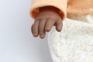 Poupée africaine de 14 pouces avec peau noire, poupées réalistes pour enfants - Product Image 6