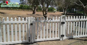 Clôture de jardin en vinyle <span class=keywords><strong>pas</strong></span> <span class=keywords><strong>cher</strong></span>, clôture de cour - Product Image 6