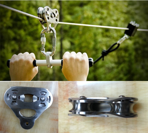 Équipement de tyrolienne robuste IZipline, <span class=keywords><strong>poulie</strong></span> à câble pour apporter du plaisir coloré et de nombreuses sensations - Product Image 3