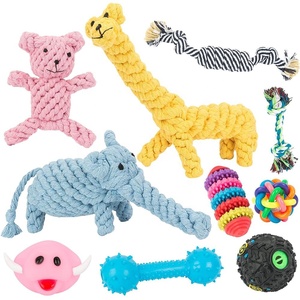 Assortimento gratuito set di corde per animali domestici giocattoli personalizzati Top Sales Puppy Dog Pet Rope Toys
