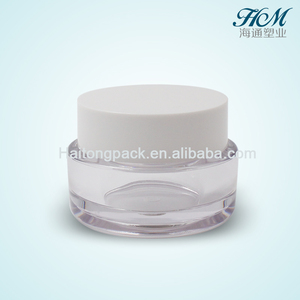 Claro como el cristal superior 10 De Lujo Útil 50g <span class=keywords><strong>total</strong></span> Tarros Cosméticos y Contenedor - Product Image 1