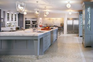 Diseño de Gabinetes de <span class=keywords><strong>Cocina</strong></span> Populares de MDF Vermont de Hangzhou 2021, <span class=keywords><strong>Cocina</strong></span> Pequeña con Equipamiento - Product Image 3