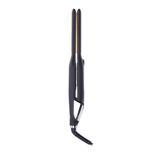 Slim Plates Small Pencil Flat Iron Short <strong>Hair</strong> Mini Dual Voltage Private Label Man Titanium <strong>Hair</strong> <strong>Straightener</strong> <strong>for</strong> <strong>Men</strong> Making - Product Image 4
