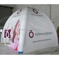Đầy Đủ In Kỹ Thuật Số Tổ Chức Sự Kiện Sử Dụng Inflatable Kín Khí Dome Hoặc Gazebo Lều Với Chân Nhỏ