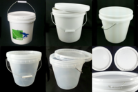 Seau à miel en plastique 500g/1kg, pour whisky, bonbons, chocolat, sucettes, confiture, beurre, noix de coco