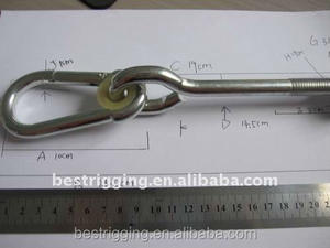 Đu móc với Bolt và <span class=keywords><strong>NUT</strong></span> với Snap móc Swing móc nặng đu móc gắn - Product Image 5
