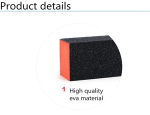 Dụng Cụ Đánh Bóng Móng Tay Chà Nhám Màu Đỏ Đen Khối Đánh Bóng 4 Chiều Giũa Móng Tay Giũa Móng Tay Nghệ Thuật Làm Móng Chân - Product Image 3