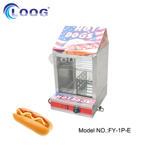 ホットドッグ保温ショーケース　パン保温器　業務用電気ホットドッグスチーマー - Product Image 2