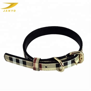 Anyo-Conjunto de Correa y Collar para perro a rayas, de cuero popular - Product Image 5
