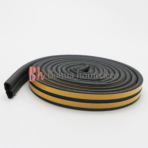 Auto-Adesivo EPDM D Tipo Meteo Strisce di Gomma Striscia di Tenuta In Schiuma <span class=keywords><strong>Porta</strong></span> di Windows Paraspifferi Anti-Collisione Suono <span class=keywords><strong>isolamento</strong></span> - Product Image 4