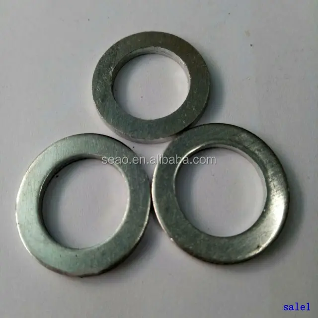 Aluminium Metalen Ring Dunne Verzegelde Pakking