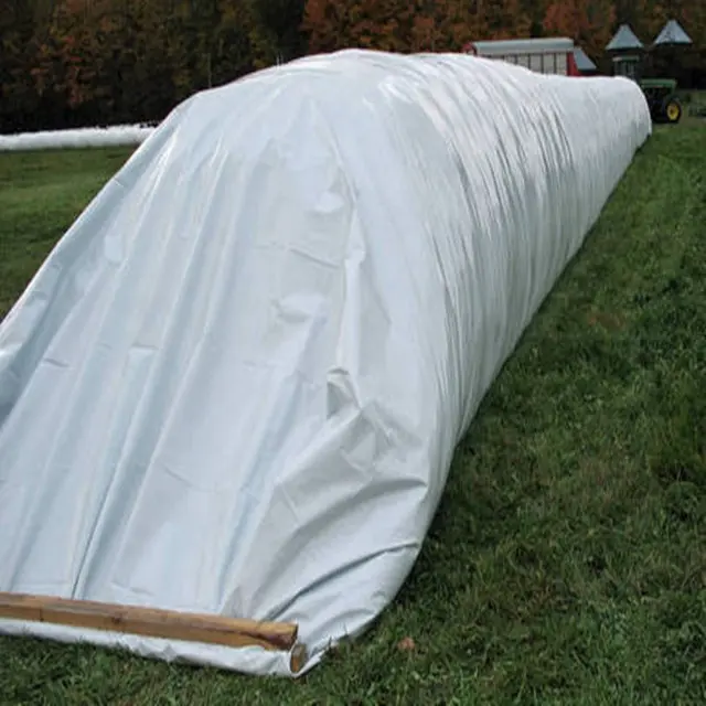 68cm breiter HDPE weiß/schwarzer Heu beutel, Silage beutel