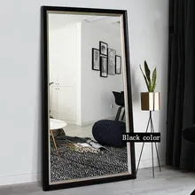 Full length wall mounting living room dressing mirror/ floor standing mirror