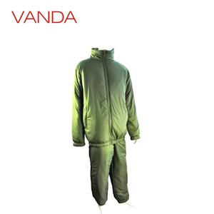 Green High Quality Winter Clothing Warm Cotton Down <strong>Coats</strong> Long 100g-150g Anti-shrink OEM Service Feather Thick - Product Image 1