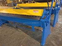 Machine à plier manuelle pour tôles métalliques WS-1.5X2500 pour travaux de plomberie HVAC / plieuse manuelle