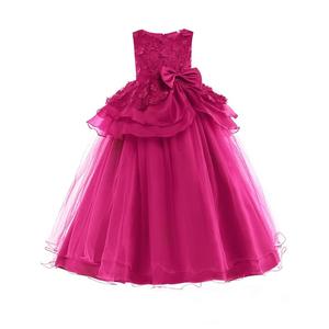 Gilr <strong>Dress</strong> of 2019 Latest New Design Long Lace Kids Clothes Little Children Flower <strong>Party</strong> Princess Smocked 2-10 <strong>Year</strong> <strong>Wear</strong>
