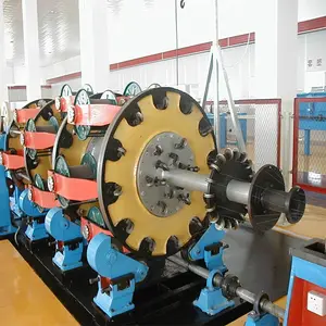 Good Price Wire and Cable Making Machine bobbin planetary strander, planetary disc type wire rope twisting stranding machine