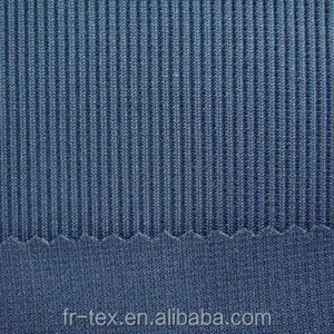 2*2 rib tecido 91% poliéster 9% elastano para colarinho cuff hem